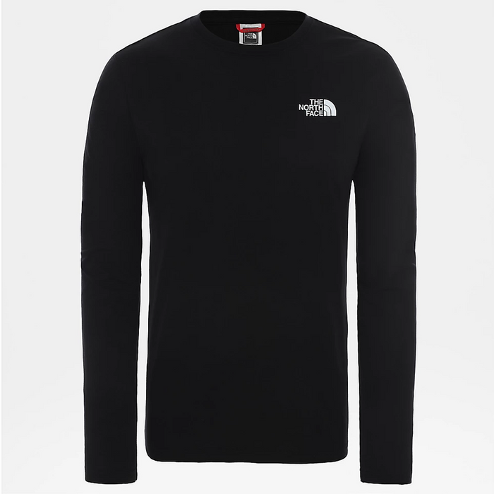 Koszulka męska z długim rękawem The North Face longsleeve Red Box black (NF0A493LJK3)