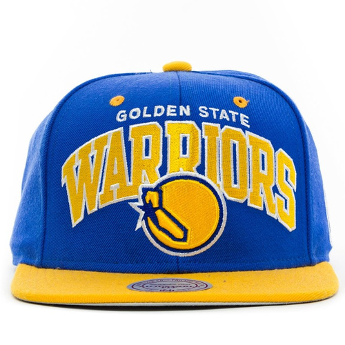 Mitchell and Ness snapback Team Arch Golden State Warriors blue / yellow