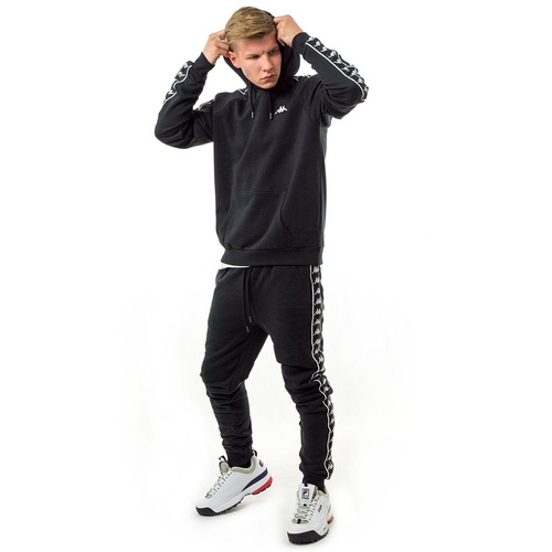 Bluza męska z kapturem Kappa hoody Finnus caviar