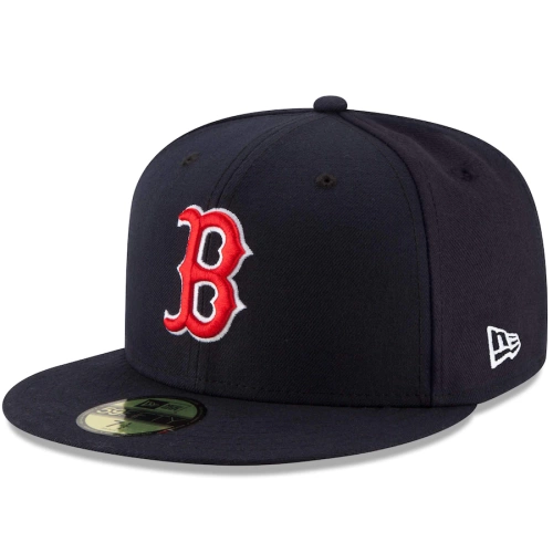 New Era Czapka z daszkiem fitted cap 59FIFTY Game Authentic Collection On-Field MLB Boston Red Sox navy