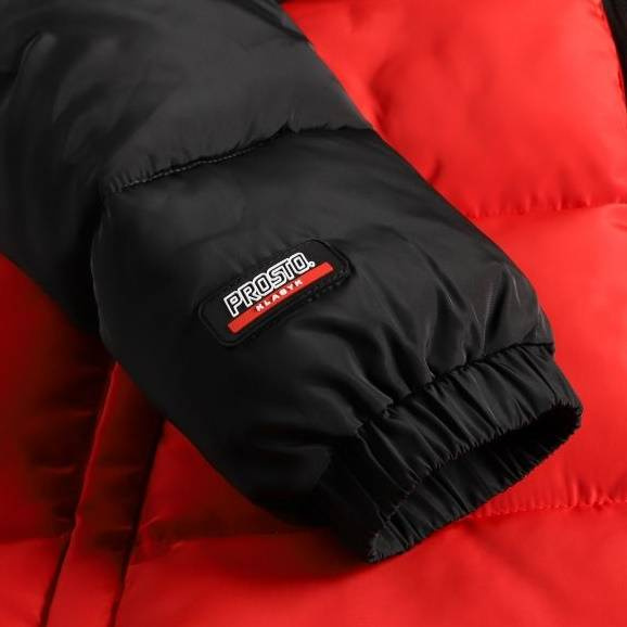 Prosto Klasyk jacket Winter Adament FW21 red / black