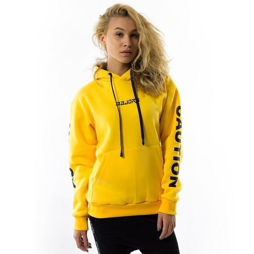 Majors hoody Caution HD yellow