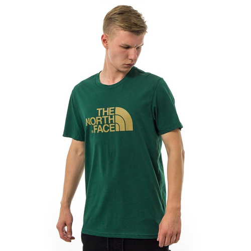Koszulka męska The North Face t-shirt M Easy night green / gold (T92TX3N3P)