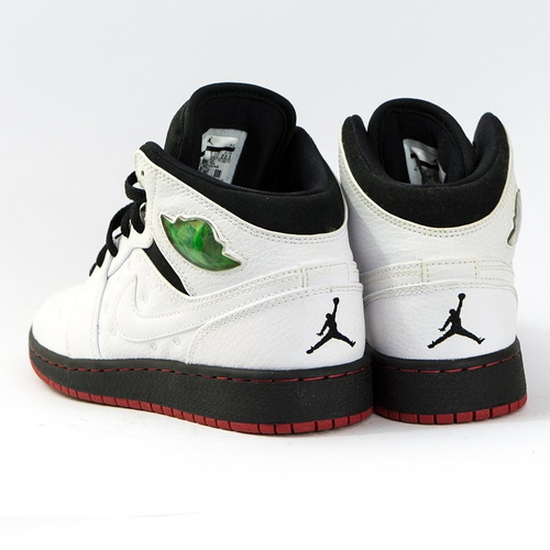 Buty do koszykówki Air Jordan 1 Retro 97 GS white / black - gym red (555075-101) TM