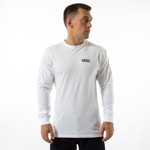Koszulka męska Vans x Thrasher longsleeve Checker white (VA36UQWHT) TM