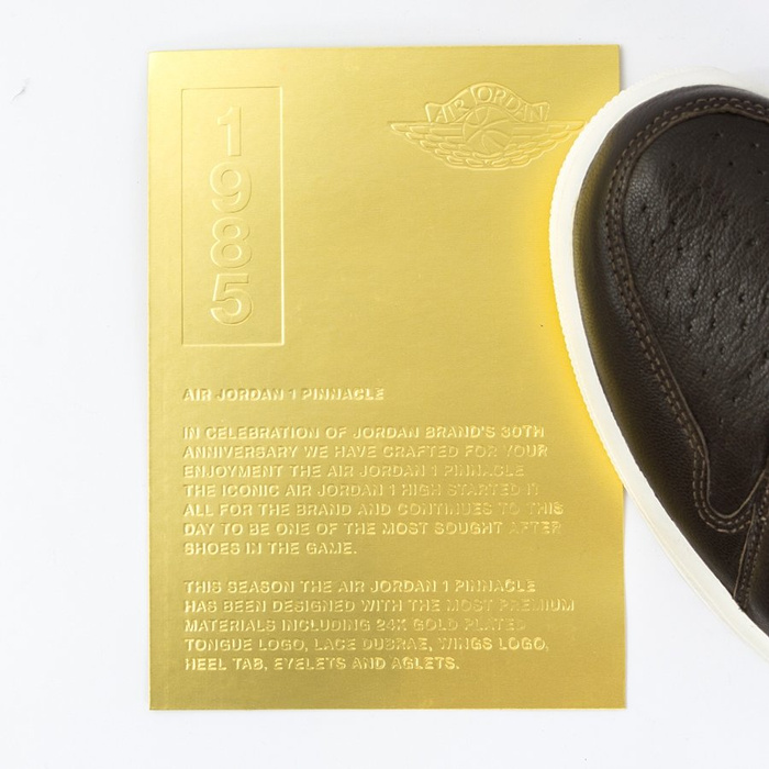  Buty męskie Air Jordan 1 Pinnacle "Brown Croc (705075-205) TM