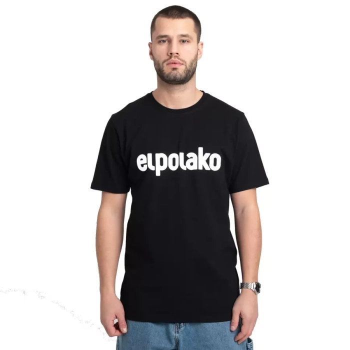 El Polako koszulka męska Basic black