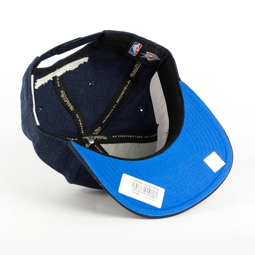 Mitchell and Ness snapback Team Heather Oklahoma City Thunder navy