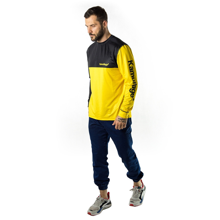 Kamuflage* longsleeve Bike yellow / black