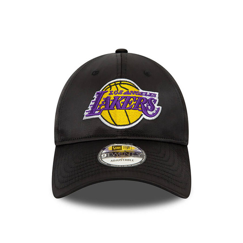 New Era czapka z daszkiem 29TWENTY Strapback Satin Los Angeles Lakers black