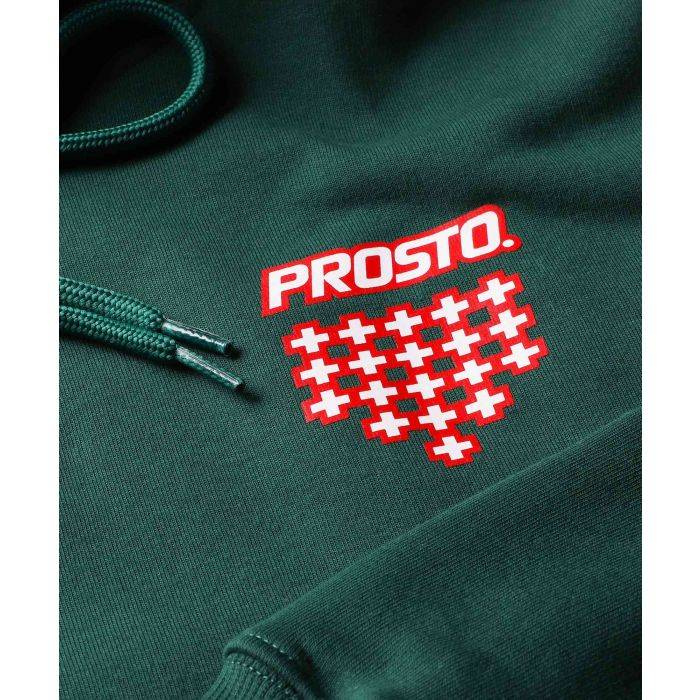Prosto Klasyk bluza męska z kapturem Hert green