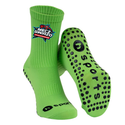Skarpety koszykarskie hSports x MAT Wear Mecz Gwiazd UBL 2026 green