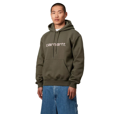 Carhartt WIP bluza męska z kapturem Hooded Carhartt Sweat turtle - air pink