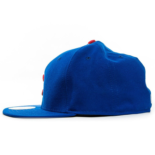 Czapka z daszkiem New Era fitted cap 59FIFTY Authentic Performance Chicago Cubs blue