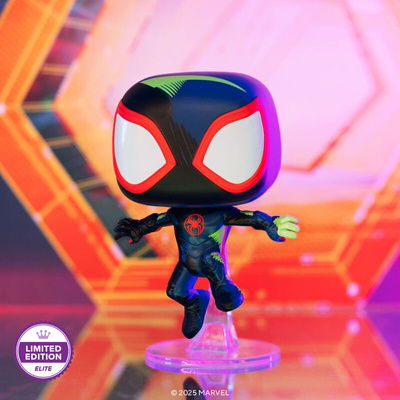 Funko Pop Spider-man Miles Morales Across The Spiderverse Deco Elite limited edition 7500pcs.