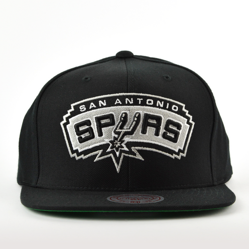 Mitchell and Ness snapback Solid Team Colour SB San Antonio Spurs black 