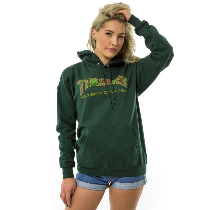 Bluza damska Thrasher hoody Davis forest green N