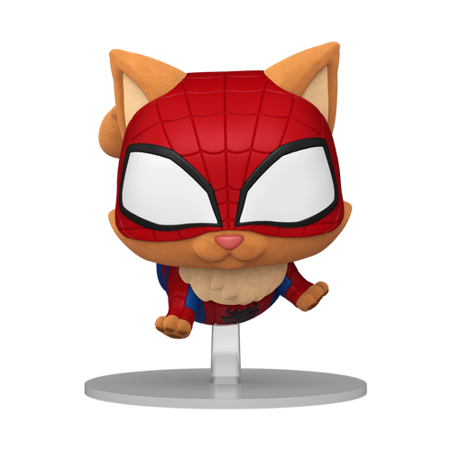 Funko Pop Spider-man Spider Cat Across The Spiderverse Flocked Ultra limited edition 5000pcs.