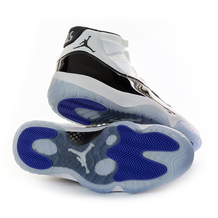 Buty do koszykówki Air Jordan XI Retro Concord white (378037-100) TM