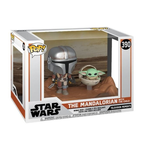 Funko Pop Star Wars The Mandalorian With The Child 390