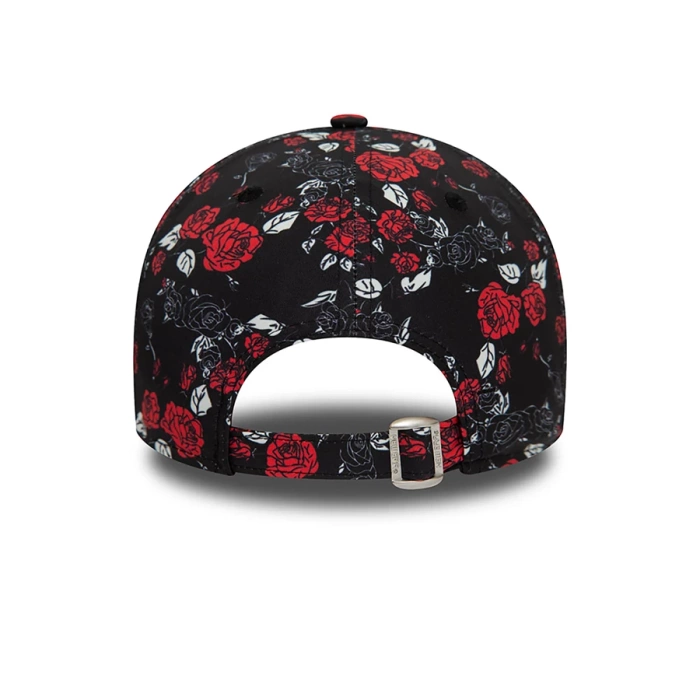 New Era czapka z daszkiem 9FORTY Strapback Floral All Over Manchester United FC black