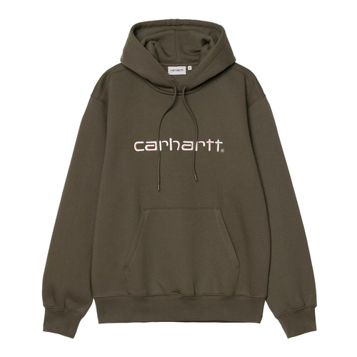 Carhartt WIP bluza męska z kapturem Hooded Carhartt Sweat turtle - air pink