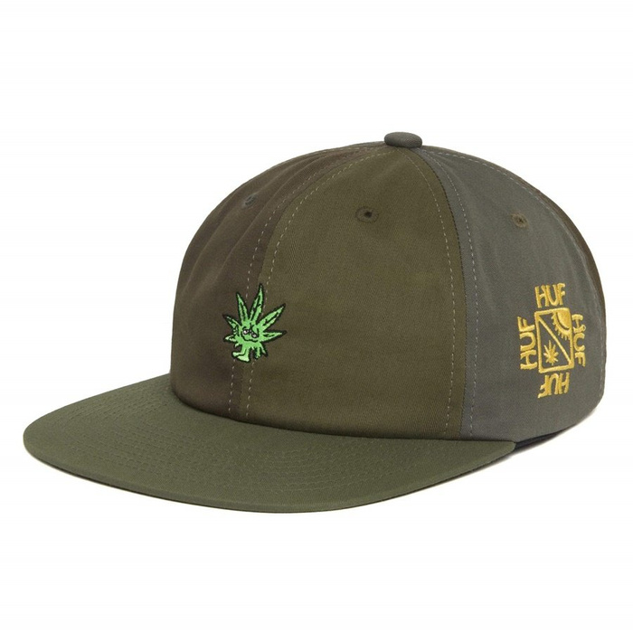 Czapka z daszkiem HUF snapback Easy Green Contrast olive / graphite