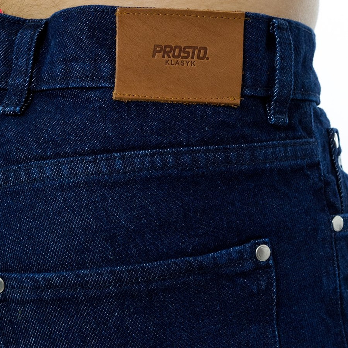 Spodnie jeansowe męskie Prosto Klasyk jogger pants Diago navy