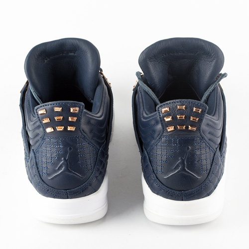 Air Jordan 4 Premium "Pinnacle" Obsidian / Obsidian-White (819139-402)