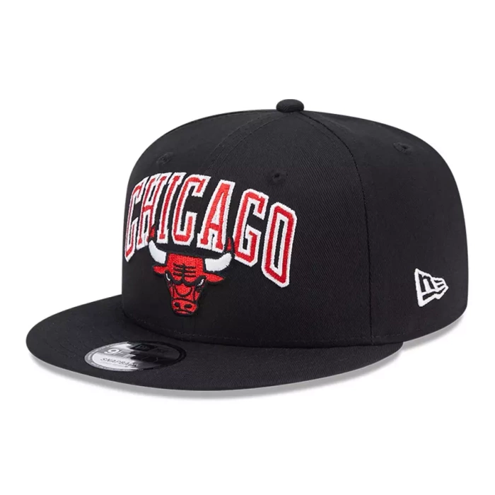 New Era snapback 9FIFTY NBA Patch Chicago Bulls black