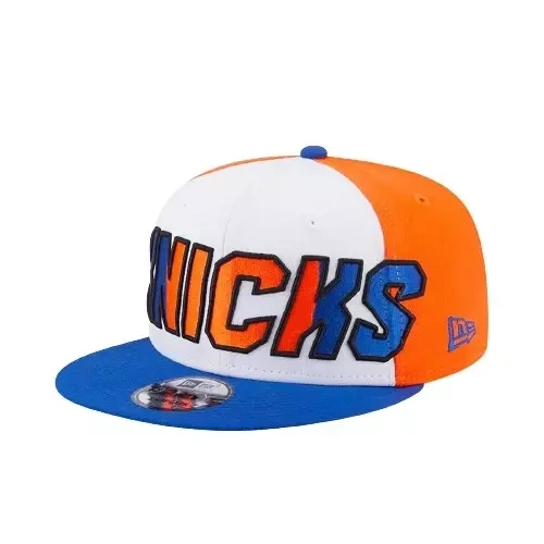 New Era czapka z daszkiem 9FIFTY NBA Back Half New York Knicks white / orange / blue