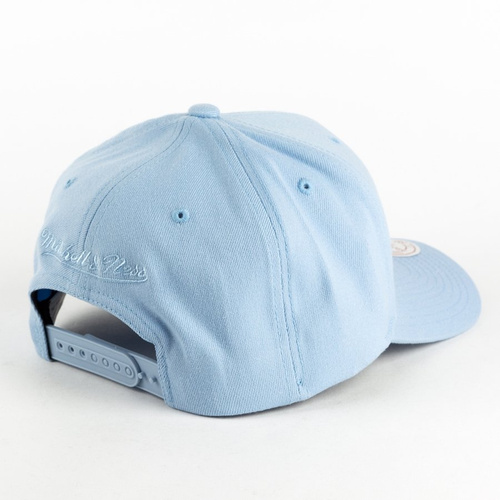 Mitchell and Ness dad cap Tonal Logo High Crown 110 M&N Logo light blue