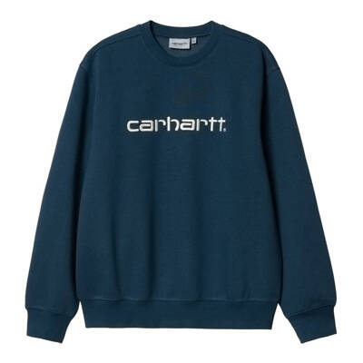 Carhartt WIP bluza męska Crewneck Carhartt squid / salt