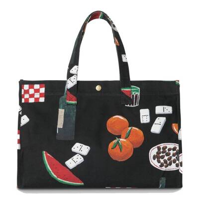 Carhartt WIP torba na ramię Canvas Graphic Beach Bag black