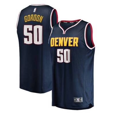 Fanatics koszulka koszykarska Replica Jersey NBA Icon Edition Denver Nuggets Aaron Gordon navy
