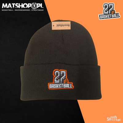 KS27 Katowice x Matshop.pl czapka zimowa Logo black