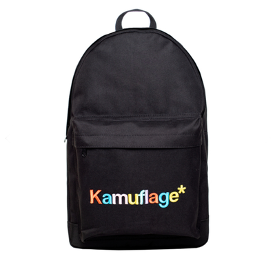 Kamuflage* plecak Backpack Candy black