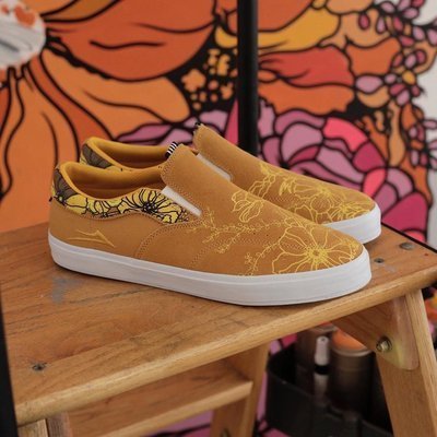 Lakai Buty męskie skate Owen VLK gold suede (MS1210232A00)