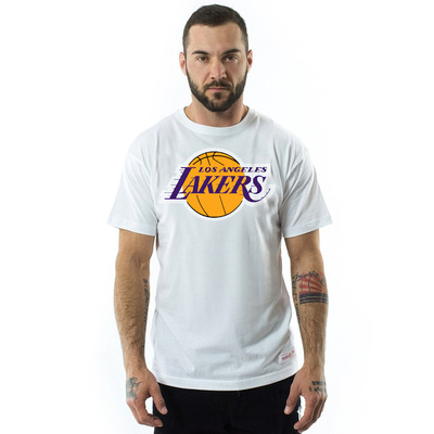 NBA Licensed Koszulka koszykarska t-shirt Locals Los Angeles Lakers Lebron James white