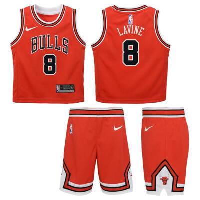 Nike zestaw dziecięcy NBA Replica Icon Jersey Box Set Chicago Bulls Zach Lavine red (EZ2B3BBYF-BULZL)