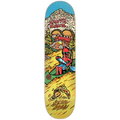 Santa Cruz Skateboards blat do deskorolki Braun River of Snax Everslick 8.25 x 31.83"