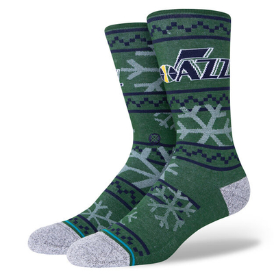 Stance Skarpety socks NBA Utah Jazz Frosted 2 green
