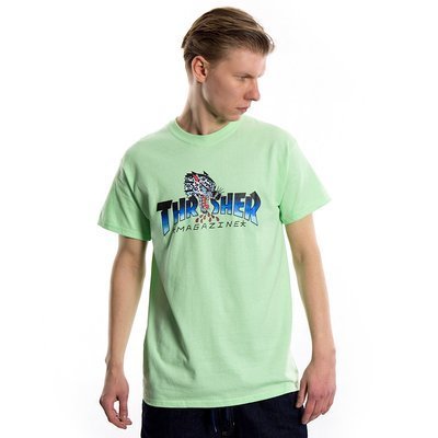 Thrasher Magazine Koszulka męska  t-shirt Leopard Mag mint