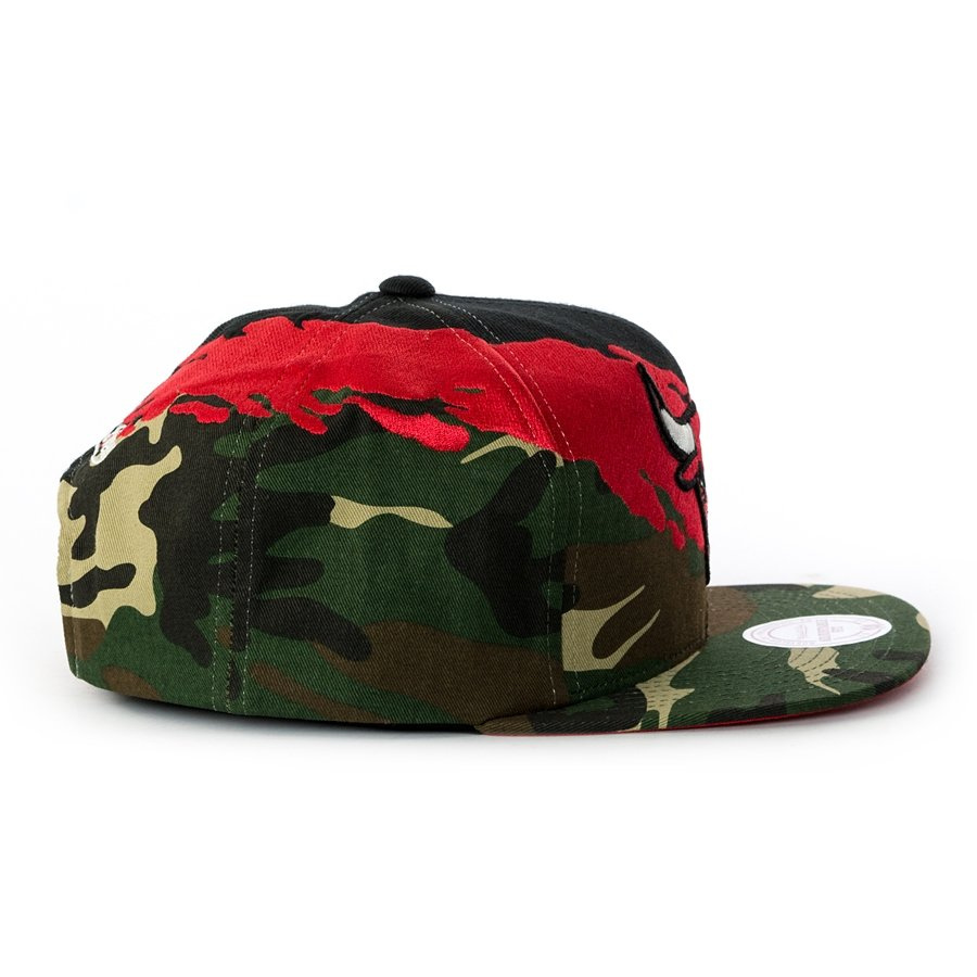 Czapka z daszkiem Mitchell and Ness snapback Paintbrush Chicago Bulls