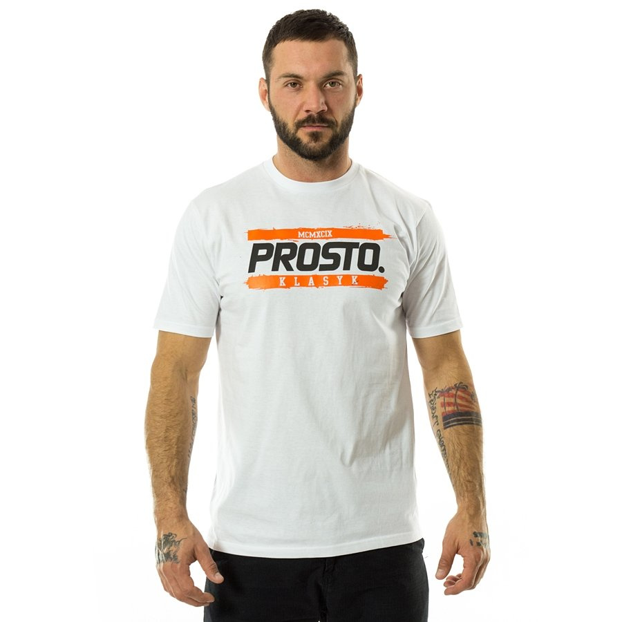 Koszulka męska Prosto Klasyk tshirt MCMXCIX snow ODZIEŻ I DODATKI
