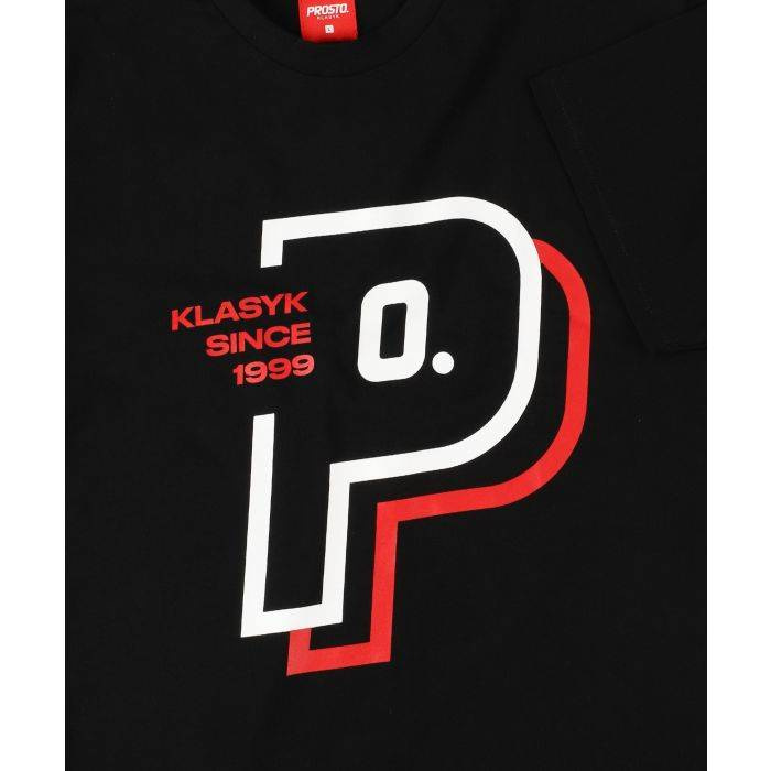 Prosto Klasyk Koszulka męska tshirt Bigpo black ODZIEŻ I DODATKI