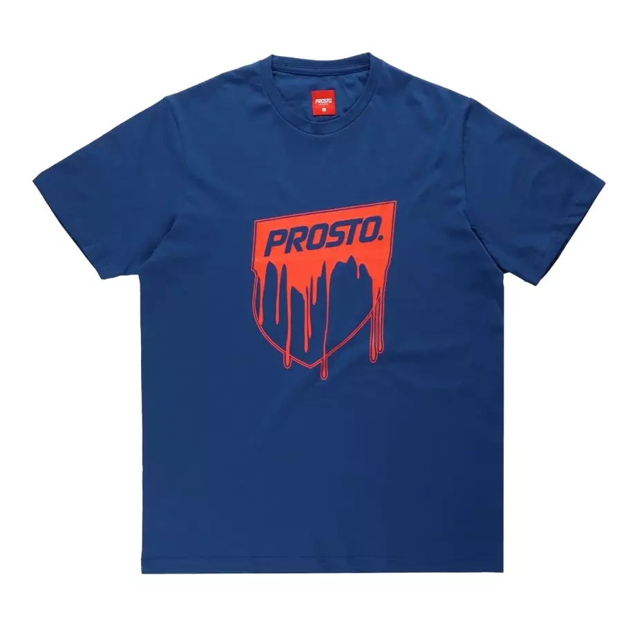 Prosto Klasyk koszulka męska Paint blue Blue ODZIEŻ I DODATKI