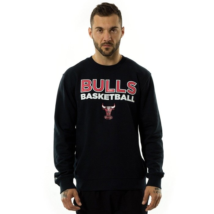 Bluza męska Mitchell and Ness crewneck Pure Shooter Chicago Bulls black