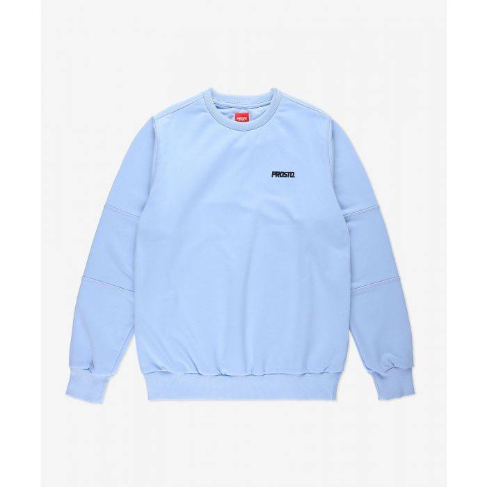 Bluza męska Prosto Klasyk crewneck Strange light blue