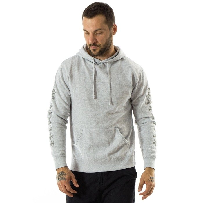 Bluza męska Thrasher X Independent hoody Pentagram Cross grey heather